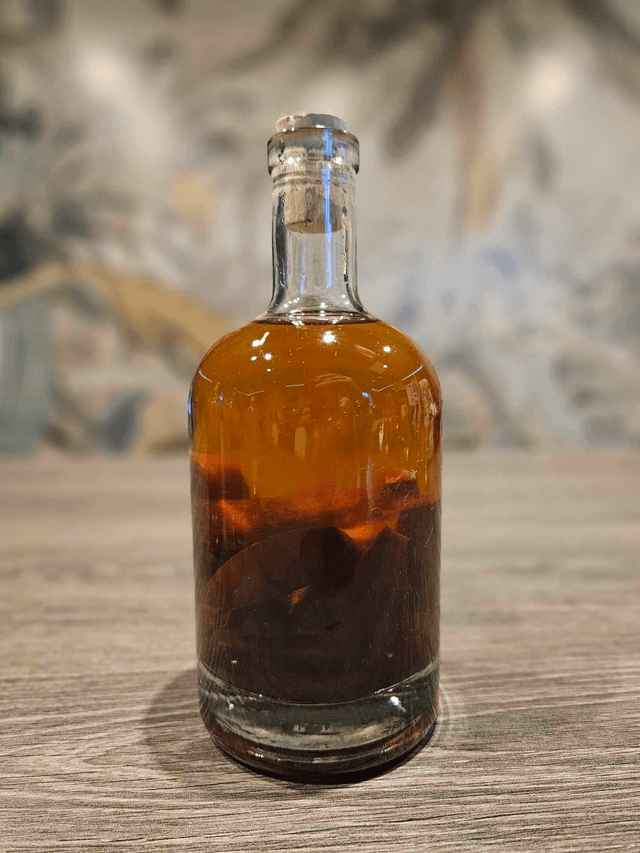 Whisky Arrangé Kaki , Thym citronné 